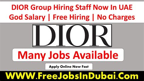 dior careers dubai